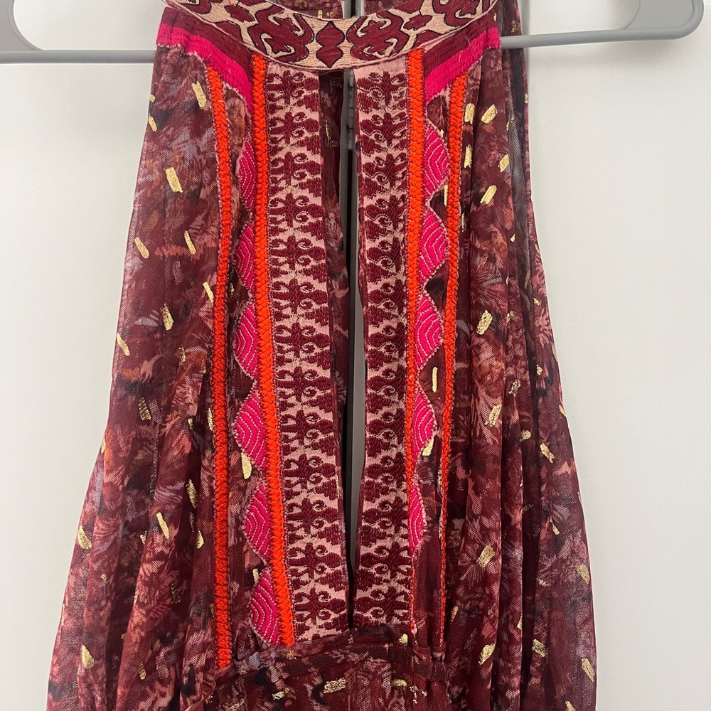 Bohemian Multicolor Maxi Dress